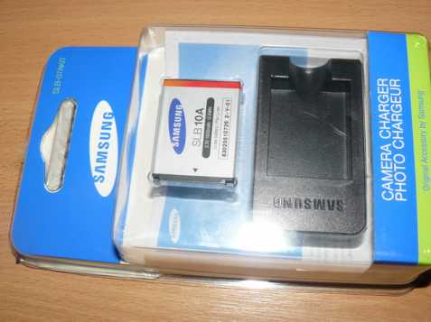 Baterie+USB nab. Samsung SLB 10A