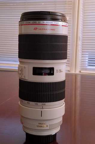 Objektiv Canon EF 70-200mm f / 2.8L
